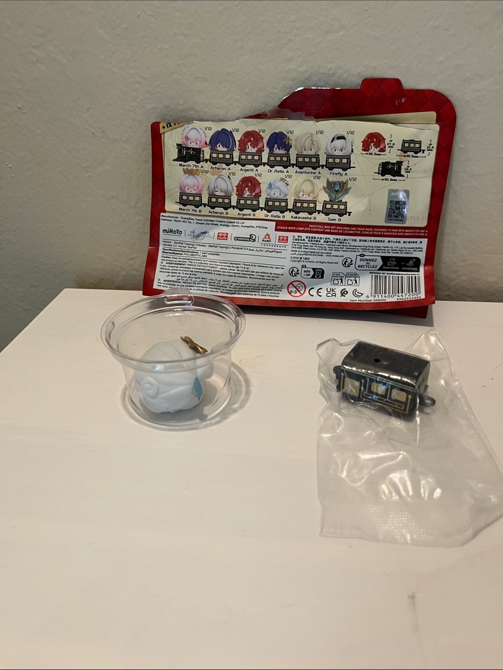 Starrail Topping blind bag - Opened